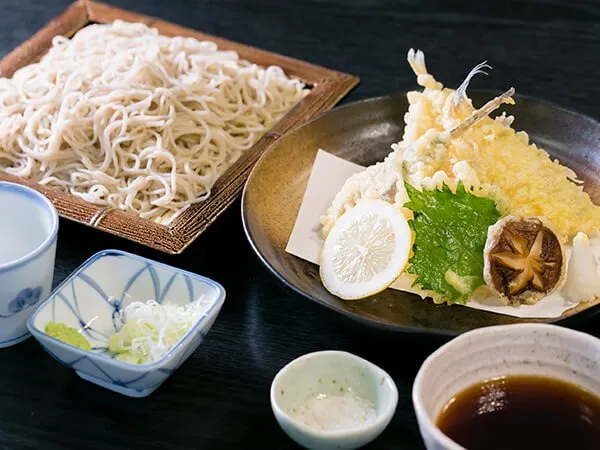 天ぷらそばセット