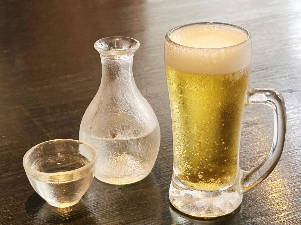 ビールと日本酒